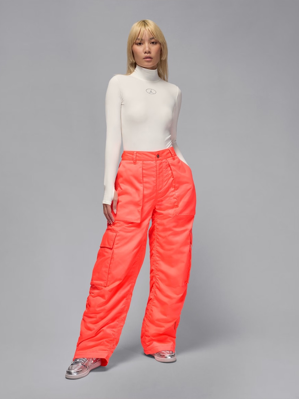 Jordan Flight Hot Lava Neon Mountainside Loose Fit Straight Leg Cargo Pants